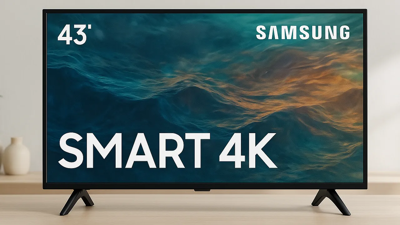 5 Melhores TVs Samsung 43" Smart 4K para 2025