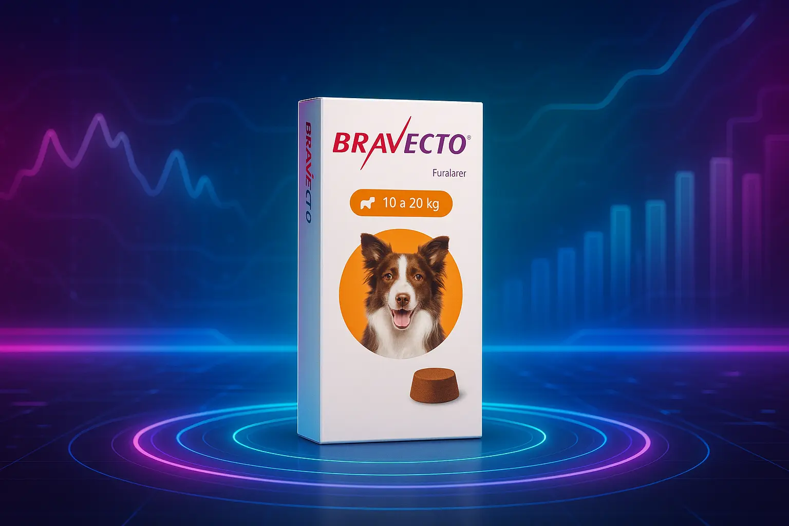 6 Bravecto 10kg a 20kg: proteção prolongada com desconto na Amazon