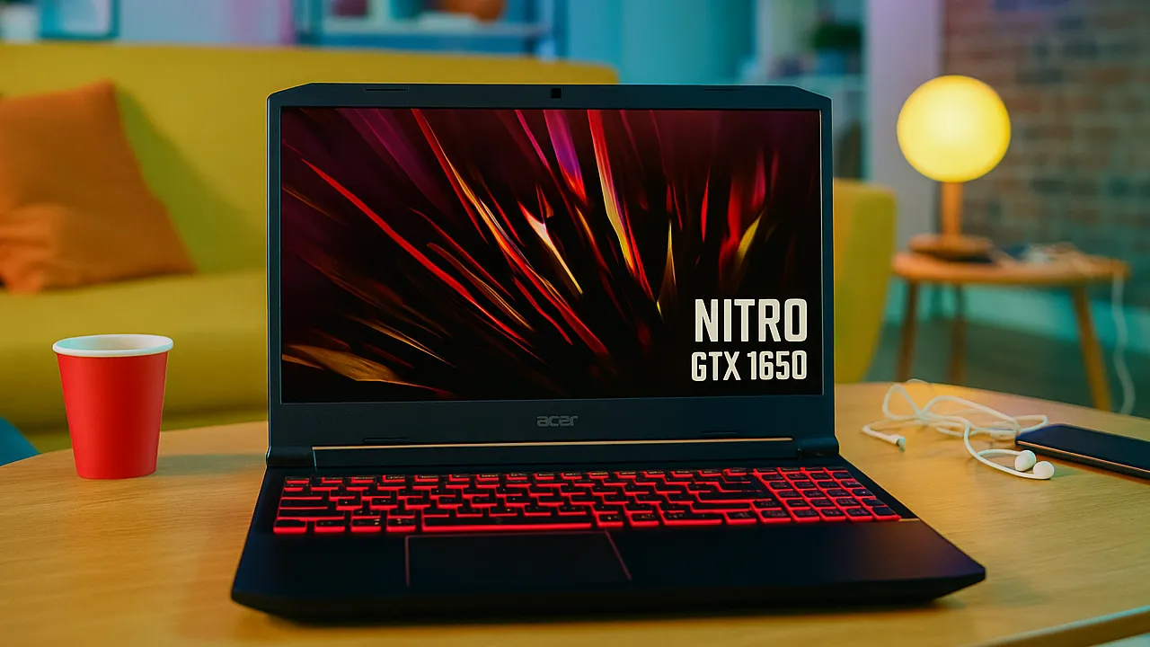 6 notebooks Acer Nitro 5 GTX 1650 por menos de R$5.600