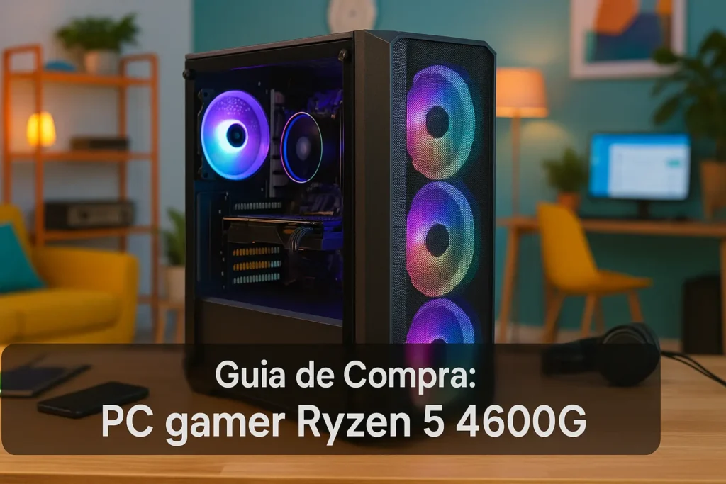 5 Melhores PC Gamer Ryzen 5 4600G com Entrega Rápida