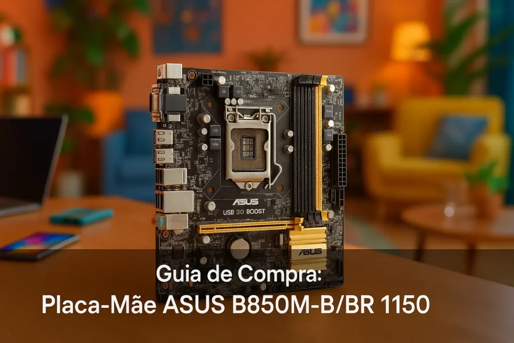 5 Placas Mãe ASUS B850M BR 1150 de Qualidade Premium