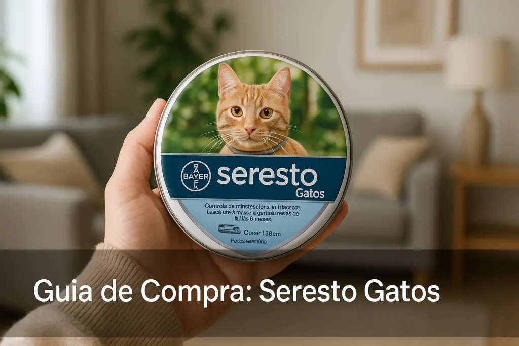 Guia de Compra: 5 Melhores Seresto Gatos Atualizados para 2025