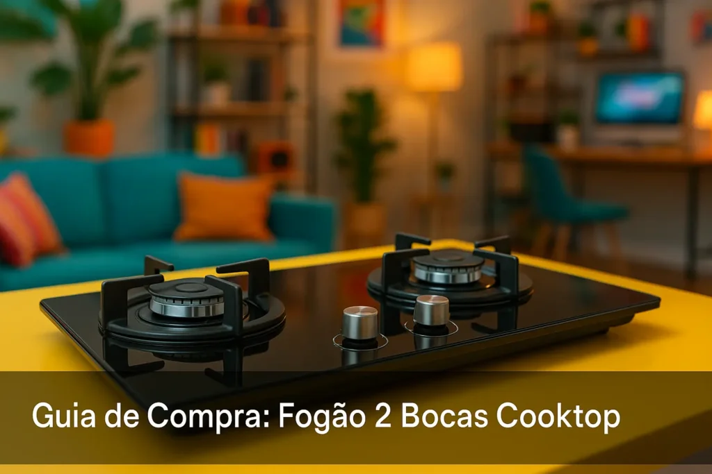 Guia de Compra: 5 Fogões 2 Bocas Cooktop para Cozinhas Compactas