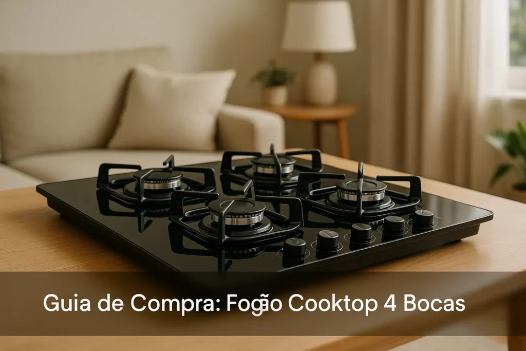 5 Melhores Fogão Cooktop 4 Bocas com Melhor Desempenho e Avaliação
