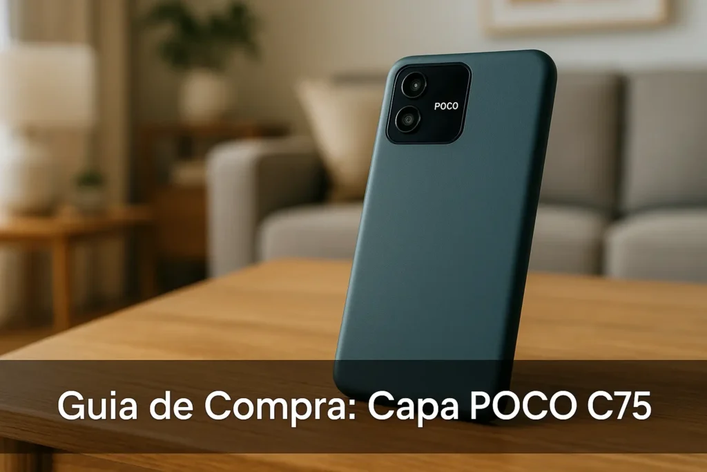 Guia de Compra: 5 Melhores Poco C75 Capa Disponíveis para Entrega Expressa