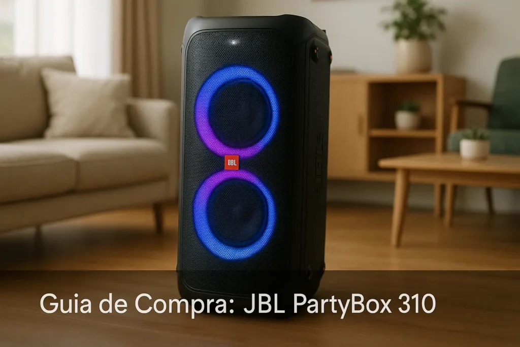 Guia de Compra: 5 JBL PartyBox com Som Potente e Luzes Vibrantes