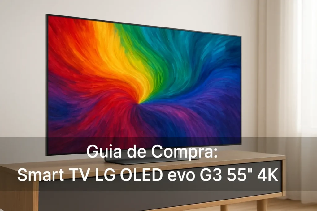 Guia de Compra: 5 Melhores Smart TVs LG OLED evo G3 55" 4K