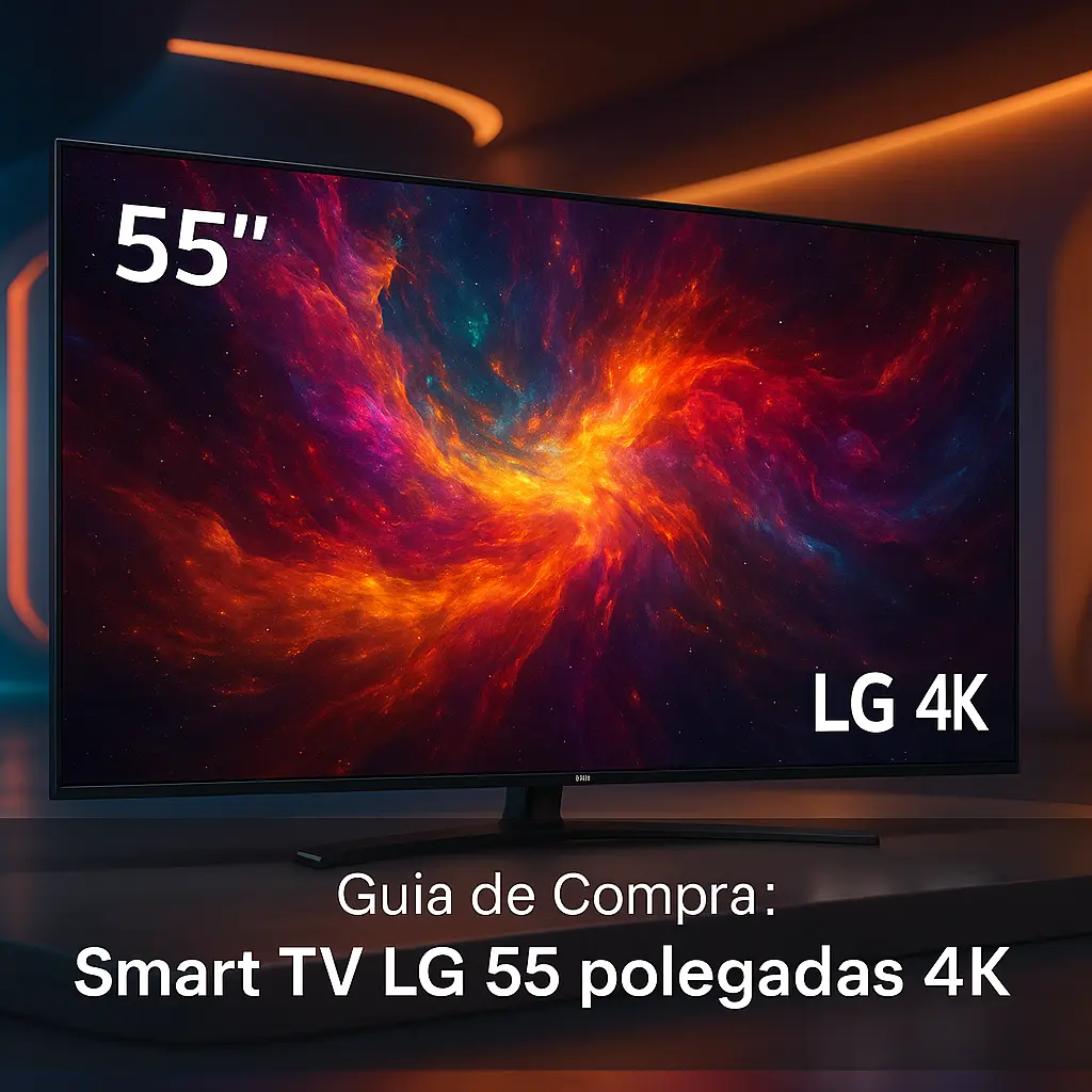 5 Melhores Smart TV LG 55 polegadas 4K para 2025