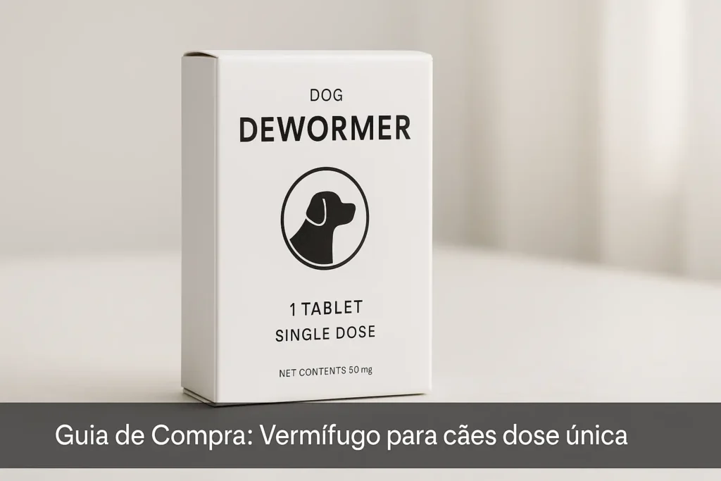 5 Melhores Vermífugos para Cães Dose Única