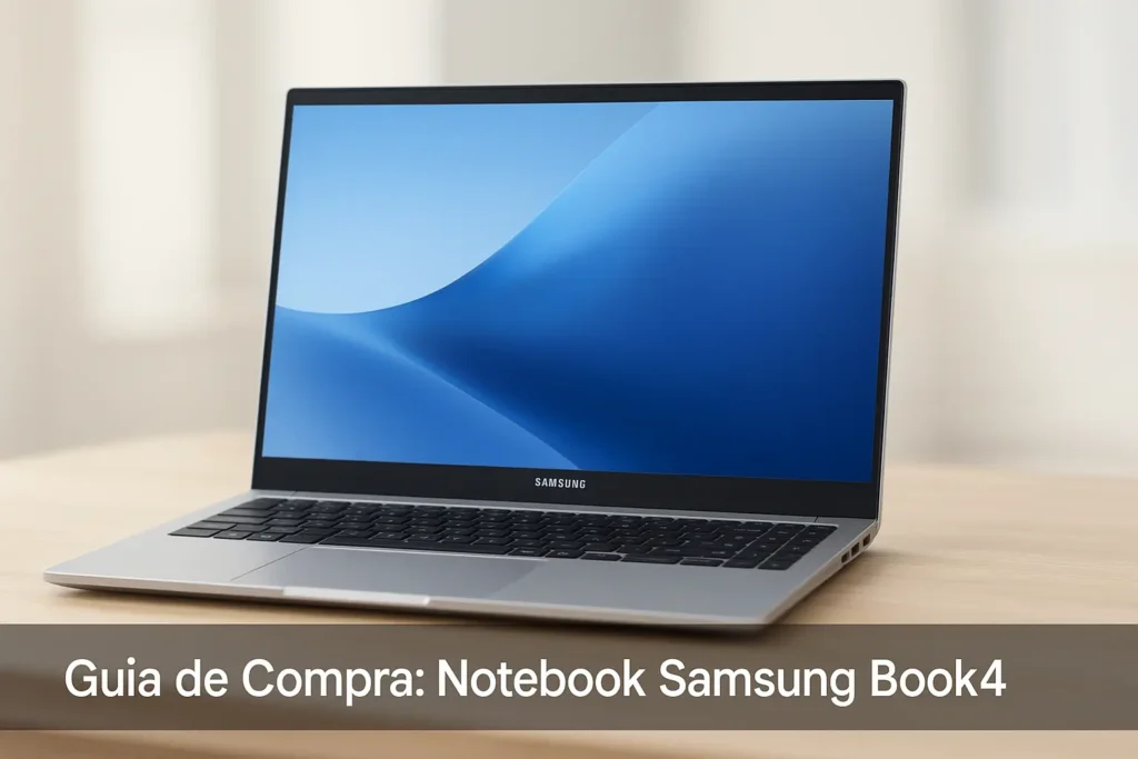 5 Melhores Notebook Samsung Book4 com Garantia e Suporte no Brasil