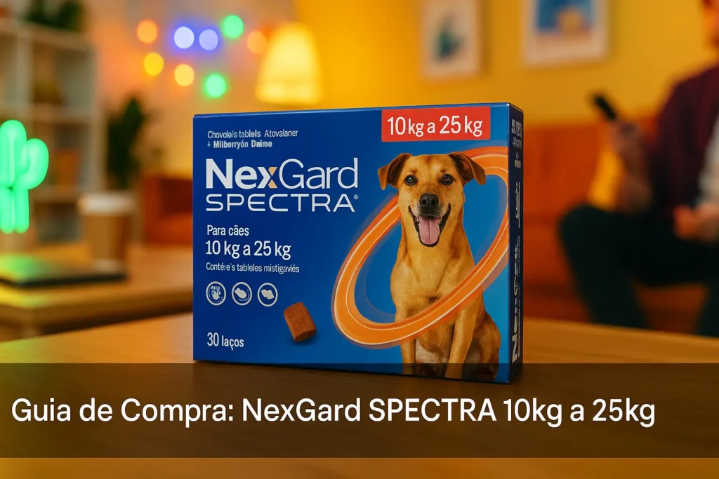 5 Melhores Nexgard Spectra 10kg a 25kg Mais Vendidos no Brasil