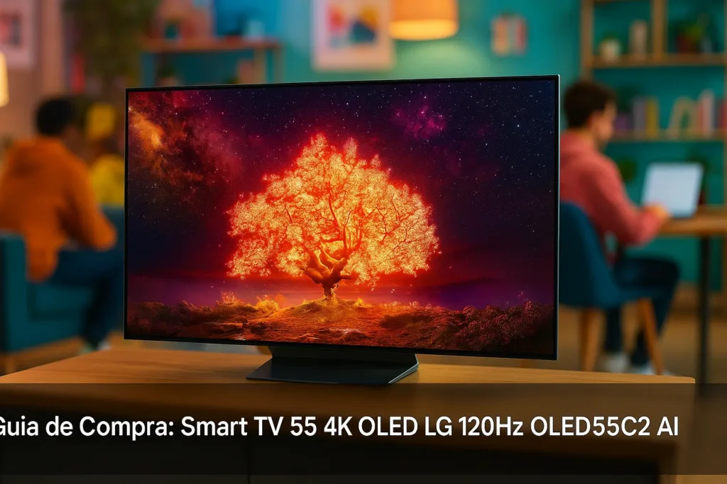 5 Melhores Smart TV 55 4K OLED LG 120Hz OLED55C2 AI