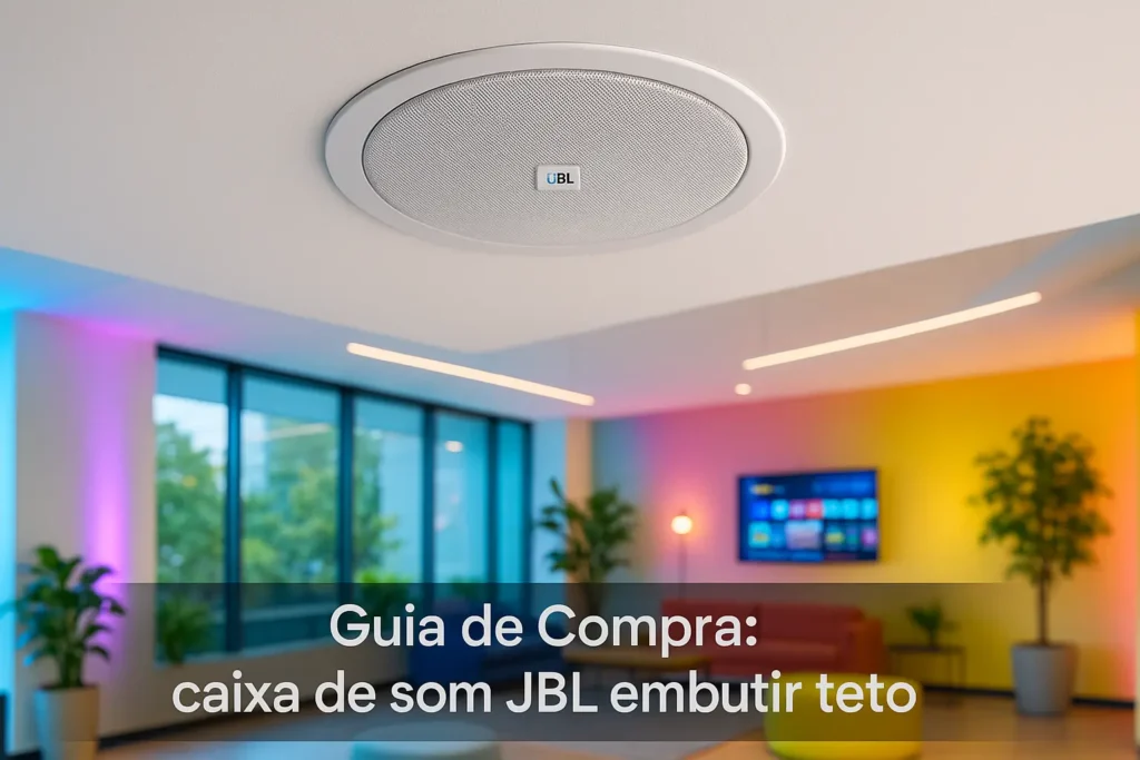 5 Melhores Caixas de Som JBL Embutir Teto Mais Vendidas no Brasil