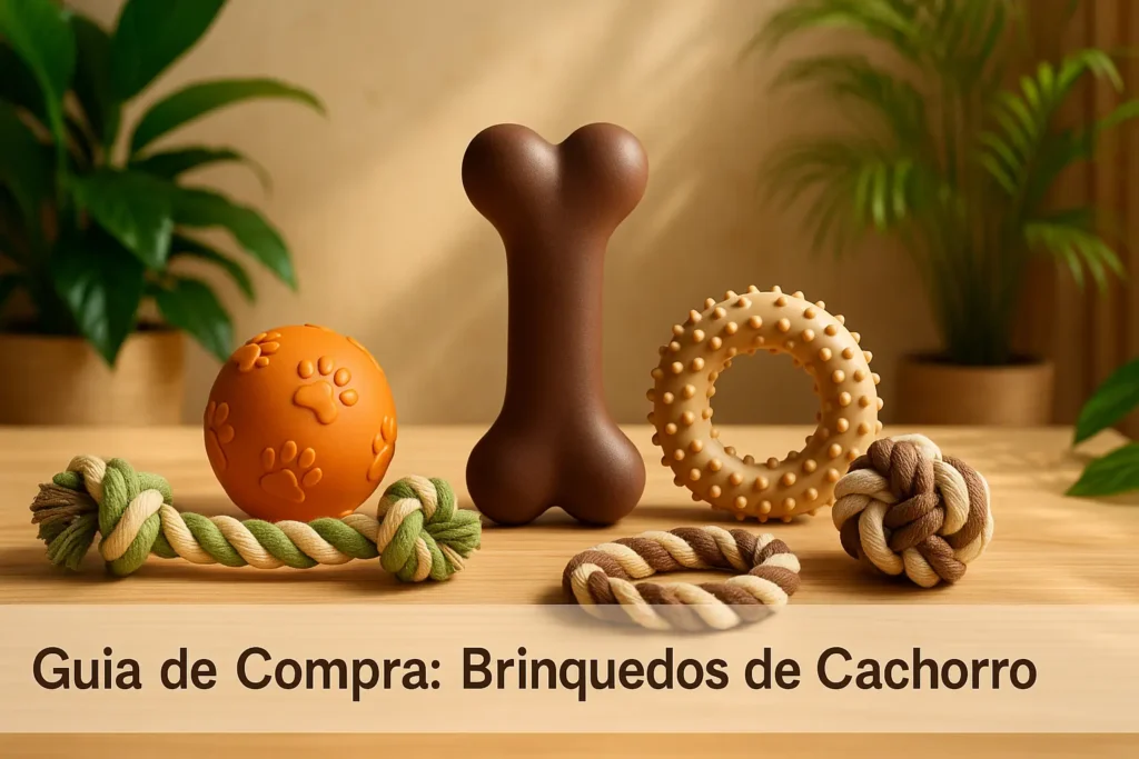 5 Melhores Brinquedos de Cachorro com Melhor Desempenho e Avaliação