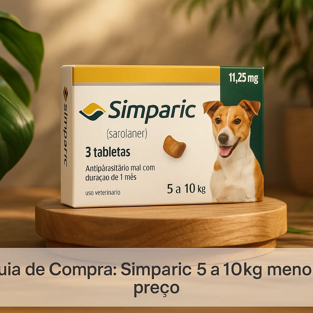 5 Melhores Simparic 5 a 10kg Menor Preço em 2025