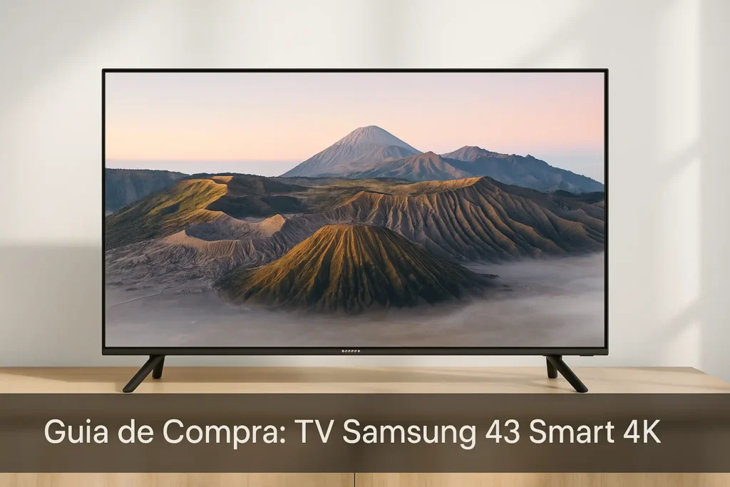 5 Melhores TVs Samsung 43" Smart 4K para 2025