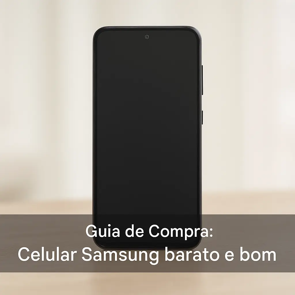 Guia de Compra: 5 Celulares Samsung Baratos e Bons para 2025