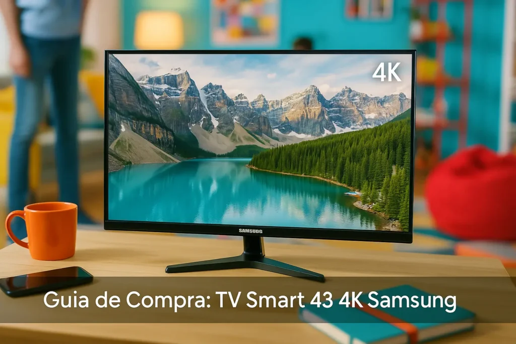 Guia de Compra: 5 Melhores TV Smart 43 4K Samsung Segundo Nossos Testes