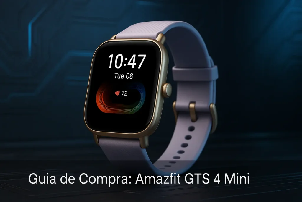 Guia de Compra: 5 Melhores Amazfit GTS 4 Mini com Alta Avaliação