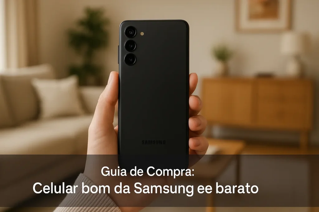Guia de Compra: 5 Celulares Samsung Bons e Baratos para 2025