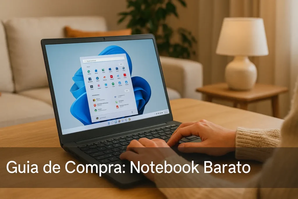 Guia de Compra: 5 Melhores Notebook Barato Atualizados para 2025