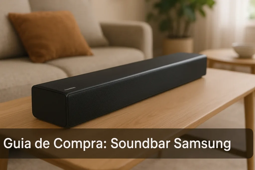 Guia de Compra: 5 Melhores Soundbar Samsung com Estoque no Brasil