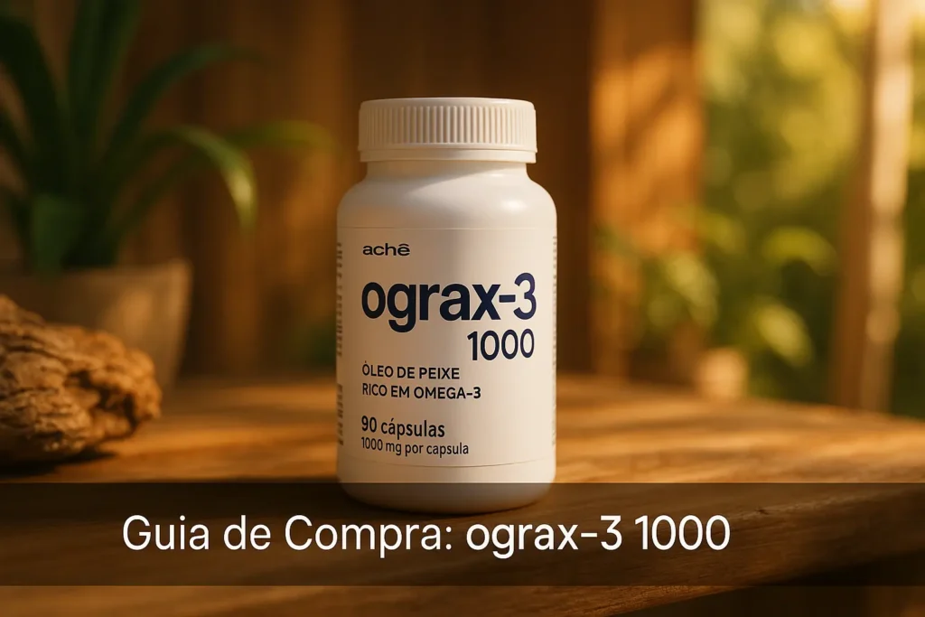 Guia Atualizado: 5 Suplementos Ograx-3 1000 em Destaque