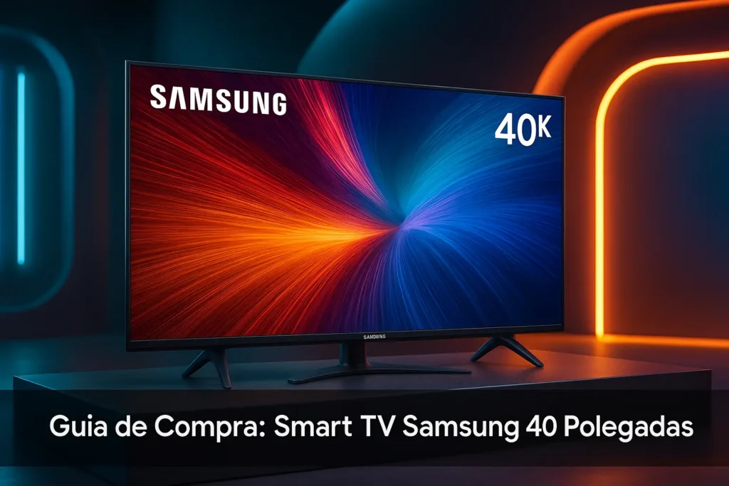5 Melhores Smart TVs Samsung 40 Polegadas Mais Vendidas no Brasil