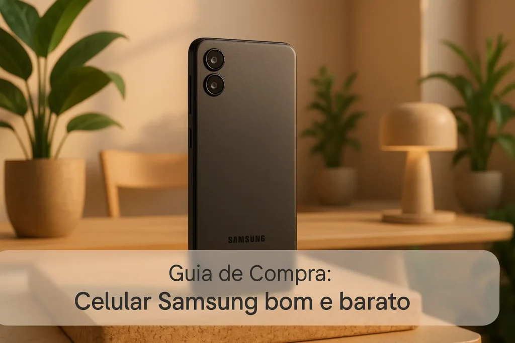 Guia de Compra: 5 Melhores Celulares Samsung Bom e Barato para 2025
