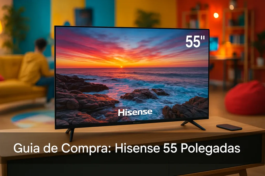 Guia de Compra: 5 Melhores Hisense 55 Polegadas para 2025