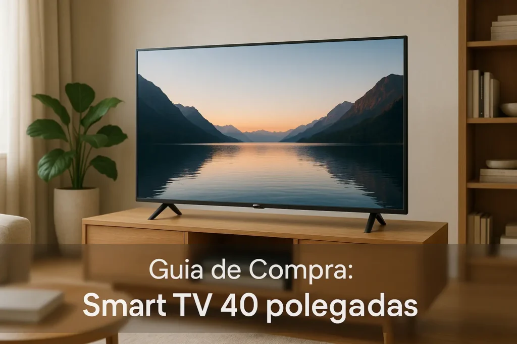 Guia de Compra: 5 Melhores Smart TVs 40 Polegadas Atualizados para 2025