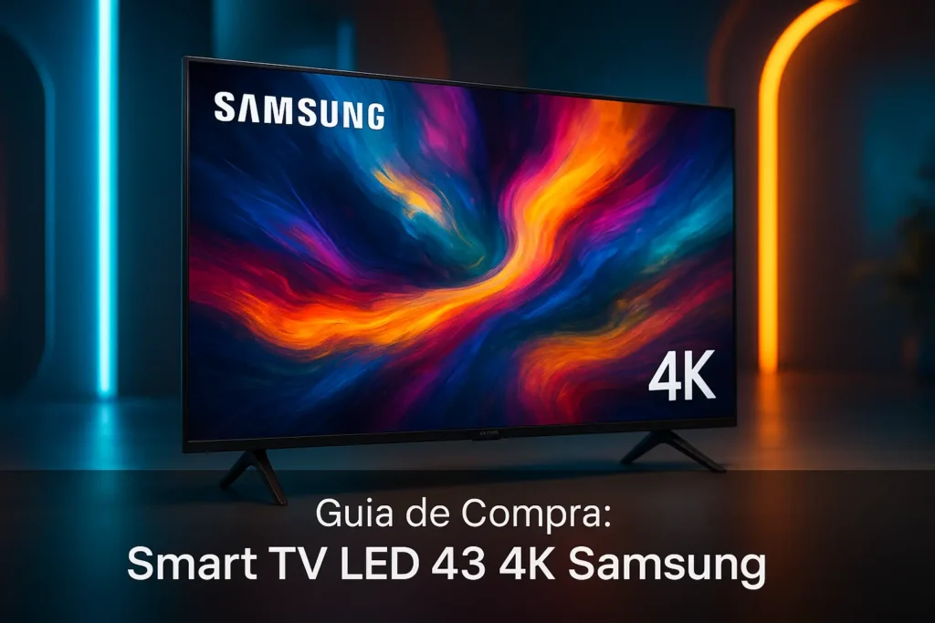 5 Melhores Smart TV LED 43 4K Samsung para 2025