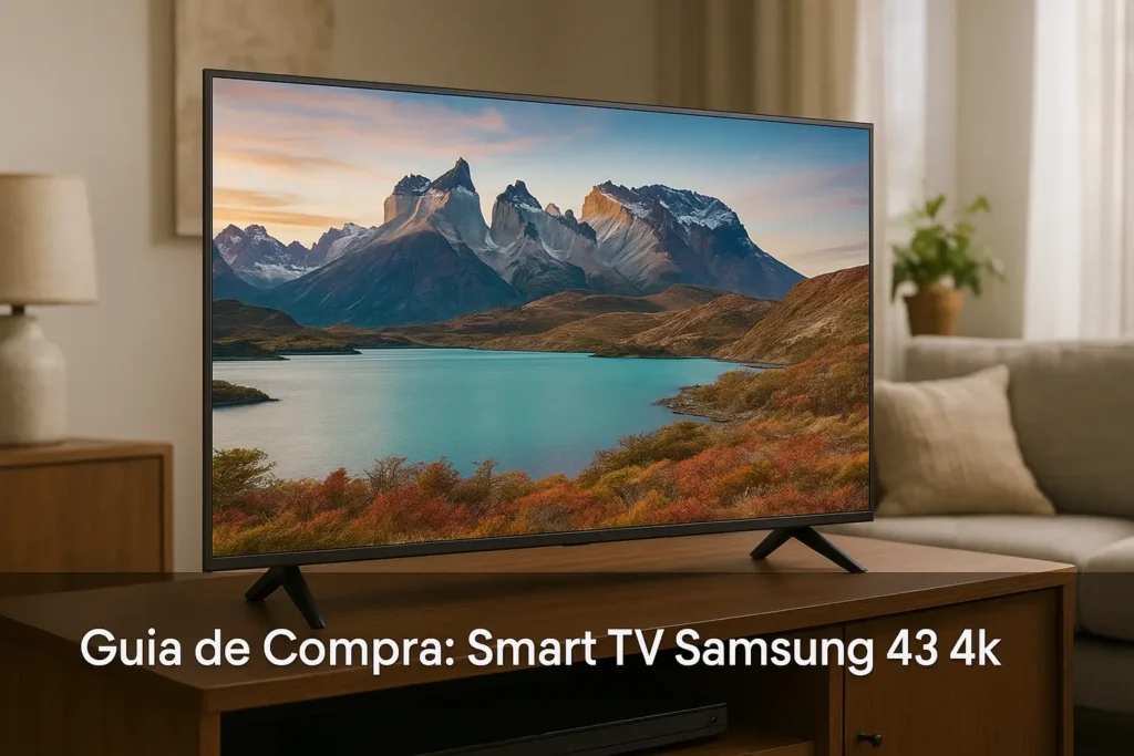 Guia de Compra: 5 Melhores Smart TV Samsung 43 4K em 2025