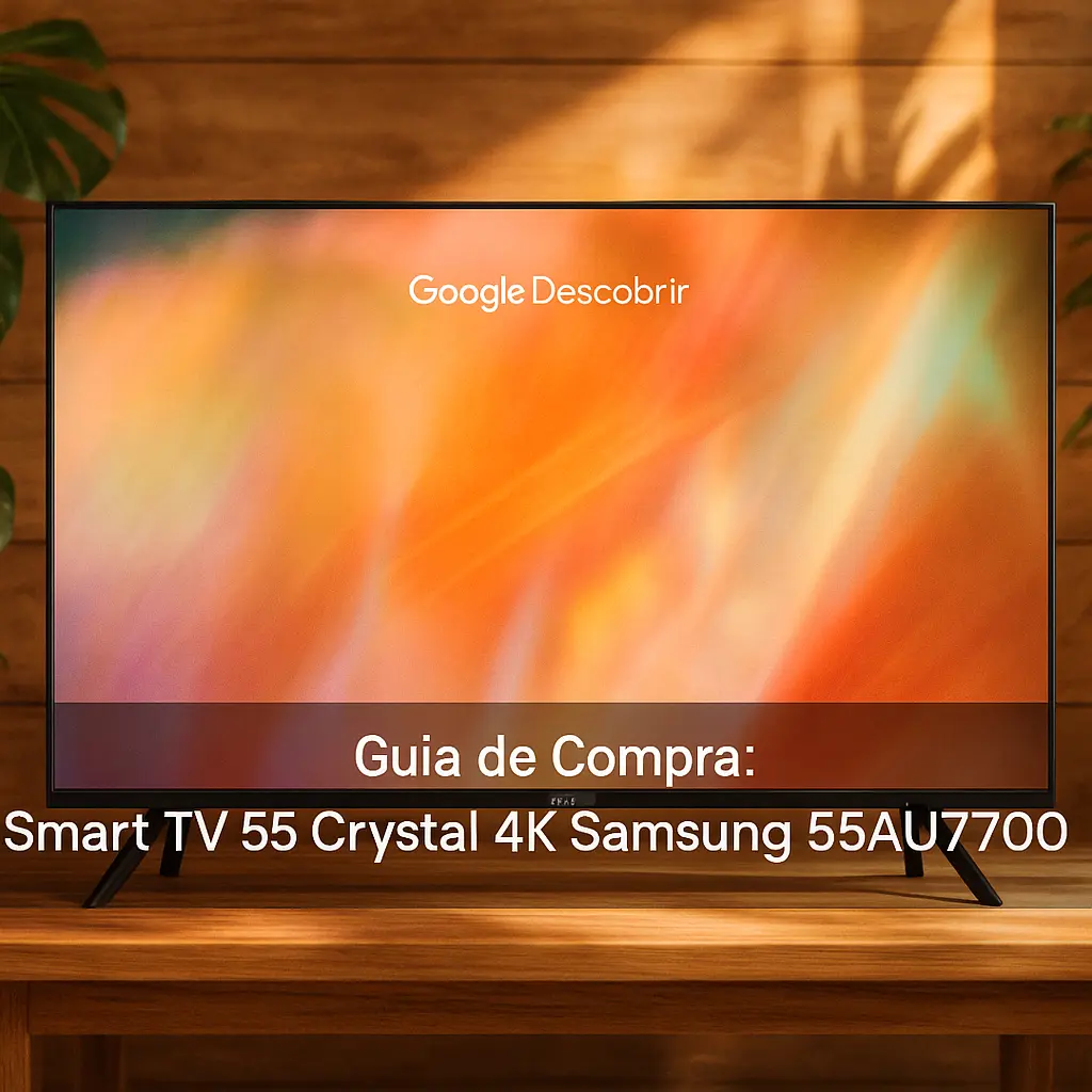 5 Melhores Smart TV 55 Crystal 4K Samsung 55AU7700