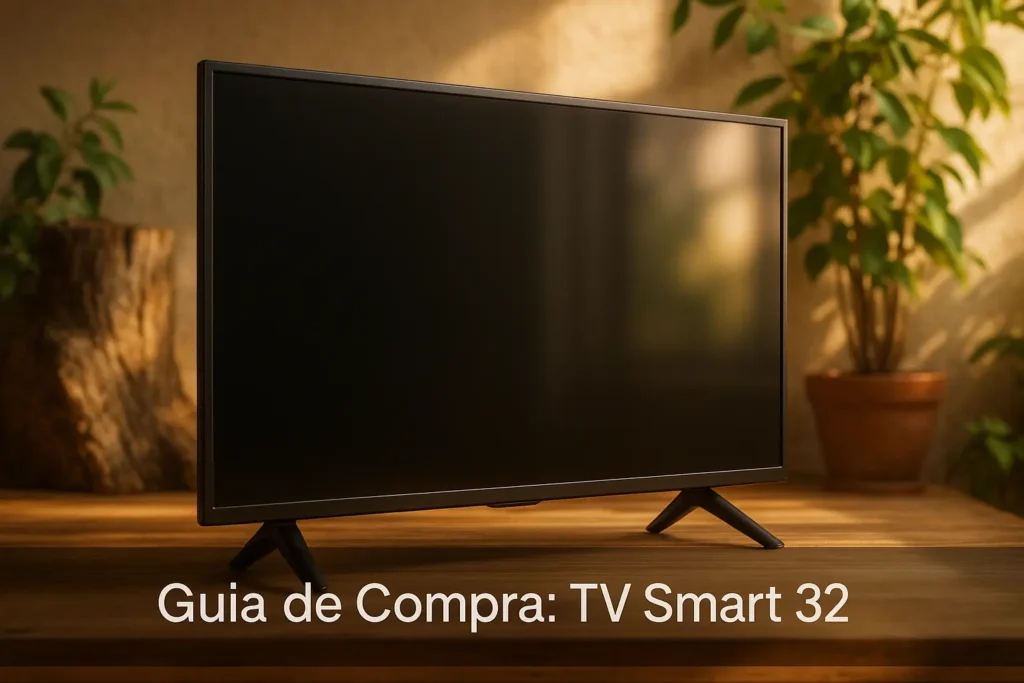 5 Melhores TV Smart 32 Compactas e Eficientes