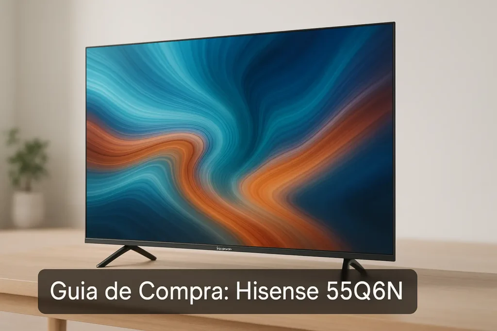 Guia de Compra: 5 Melhores Hisense 55Q6N Recomendados por Especialistas