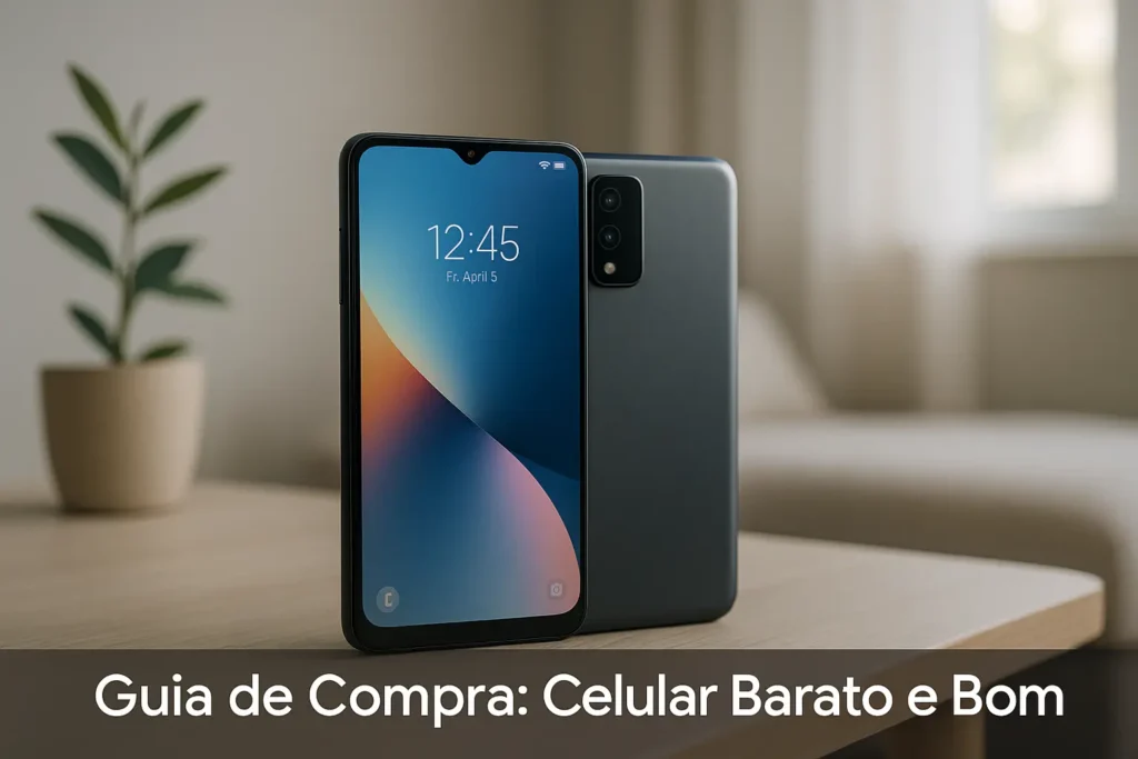 Guia de Compra: 5 Celulares Baratos e Bons com Alta Avaliação