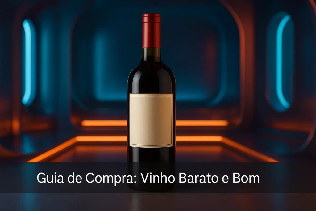 Guia de Compra: 5 Vinhos Baratos e Bons para Apreciar em 2025