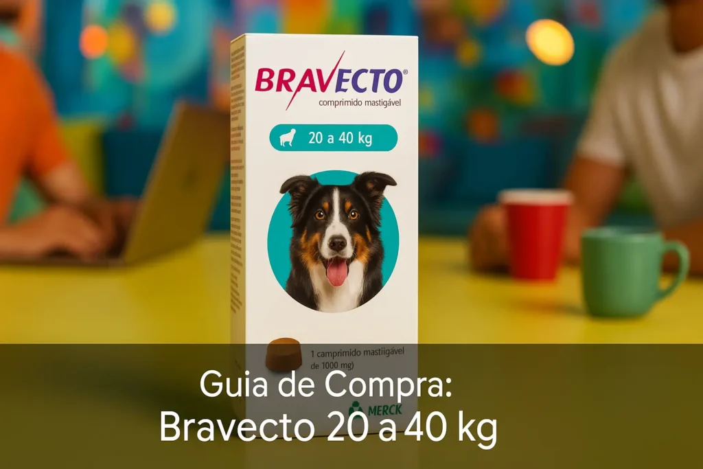 5 Melhores Bravecto 20 a 40 kg para Cães