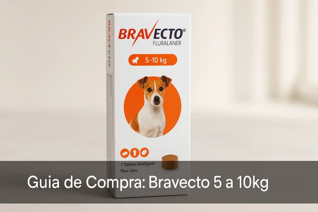 5 Melhores Bravecto 5 a 10kg Mais Vendidos no Brasil
