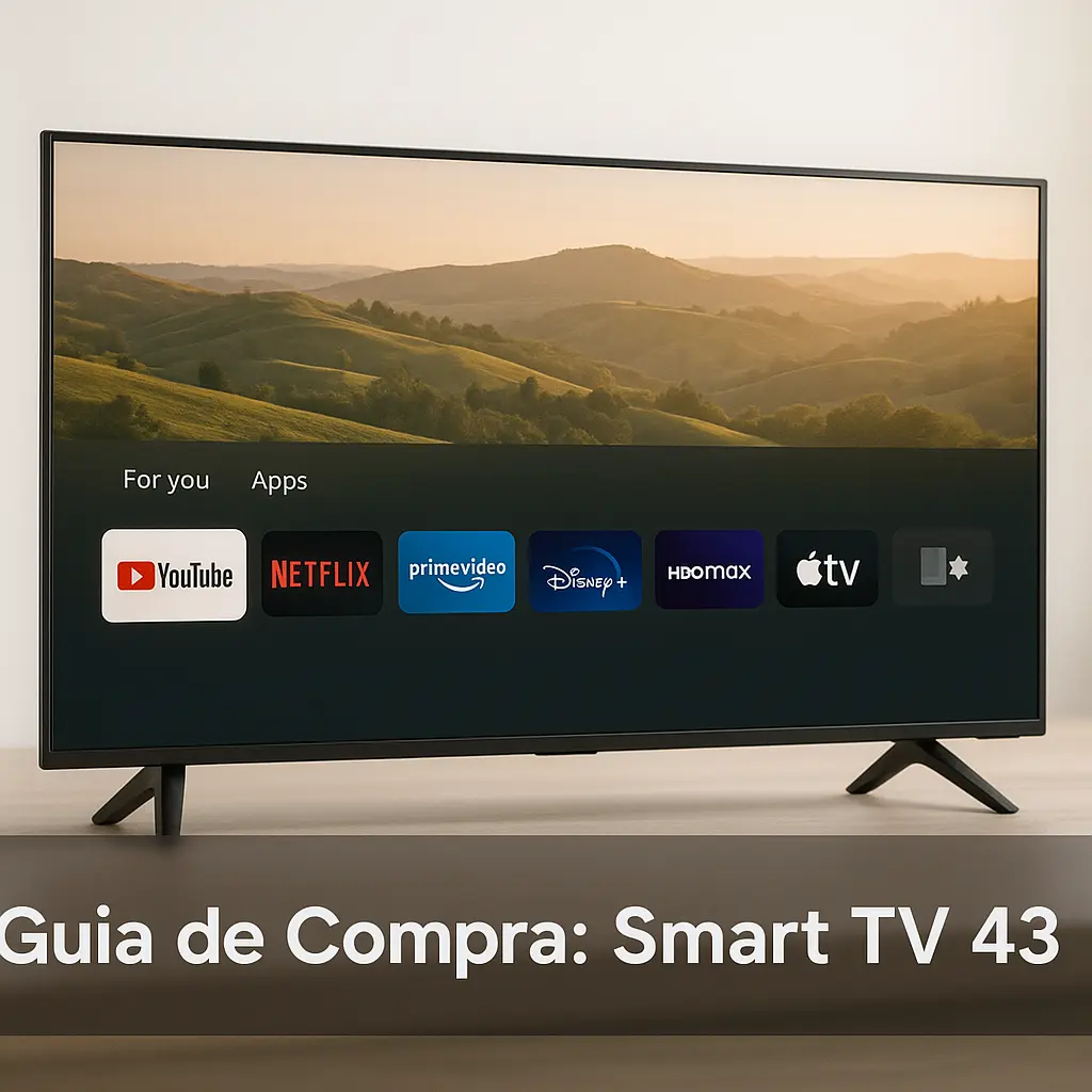 Guia de Compra: 5 Melhores Smart TV 43 para Comprar em 2025