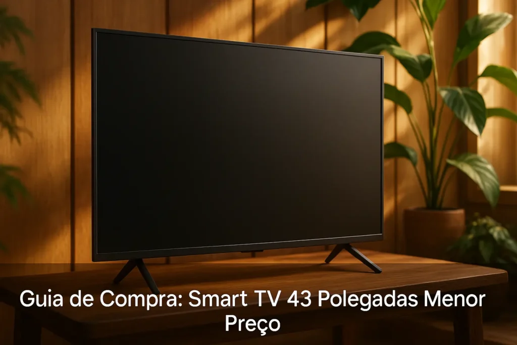 5 Melhores Smart TVs 43 Polegadas com Menor Preço
