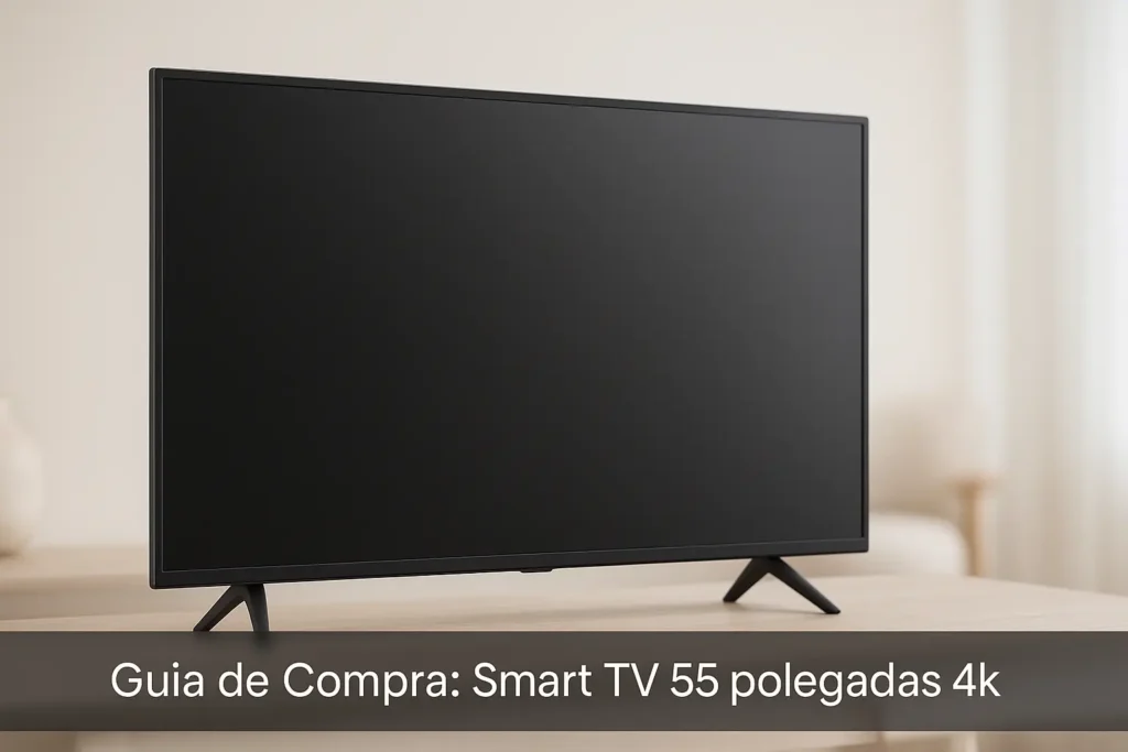 Guia de Compra: 5 Melhores Smart TVs 55 Polegadas 4K