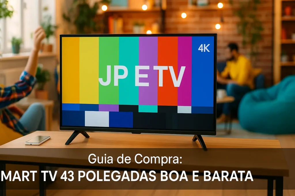 Smart TV 43 Polegadas Boa e Barata: 5 Melhores de 2025