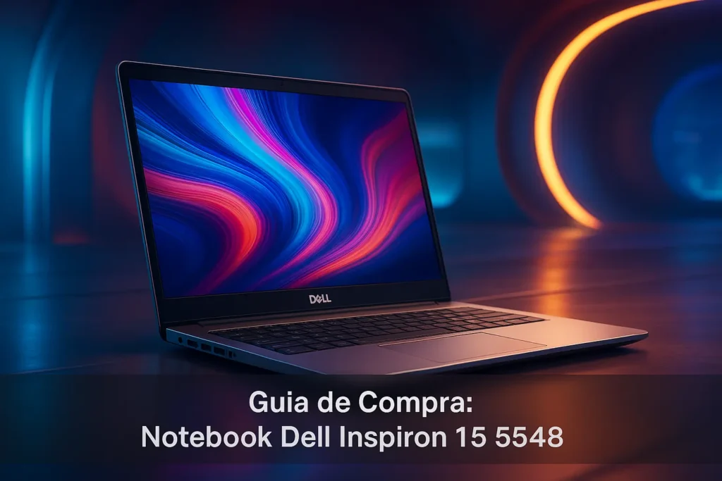 Notebook Dell Inspiron 15 5548 confiável e potente para uso diário