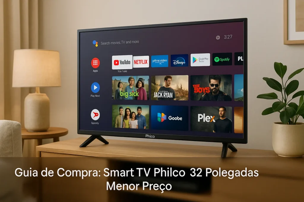 Smart TV Philco 32": 5 Opções com Menor Preço em 2025