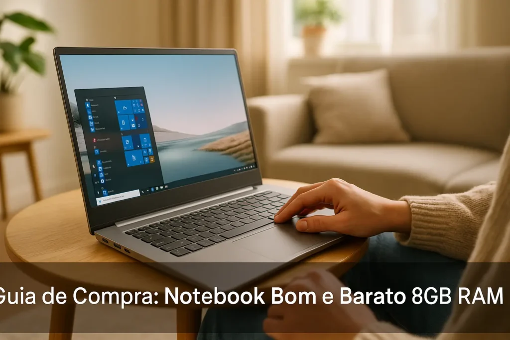 Oferta imperdível: 5 notebooks bons e baratos com 8GB RAM