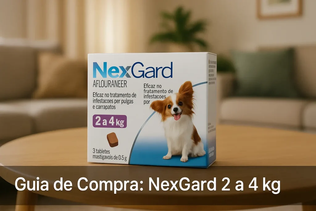 5 Melhores Nexgard 2 a 4kg para o Dia a Dia