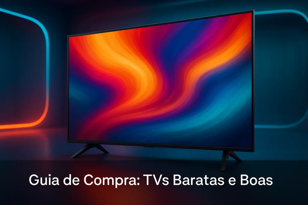5 TVs baratas e boas com ótima imagem e recursos