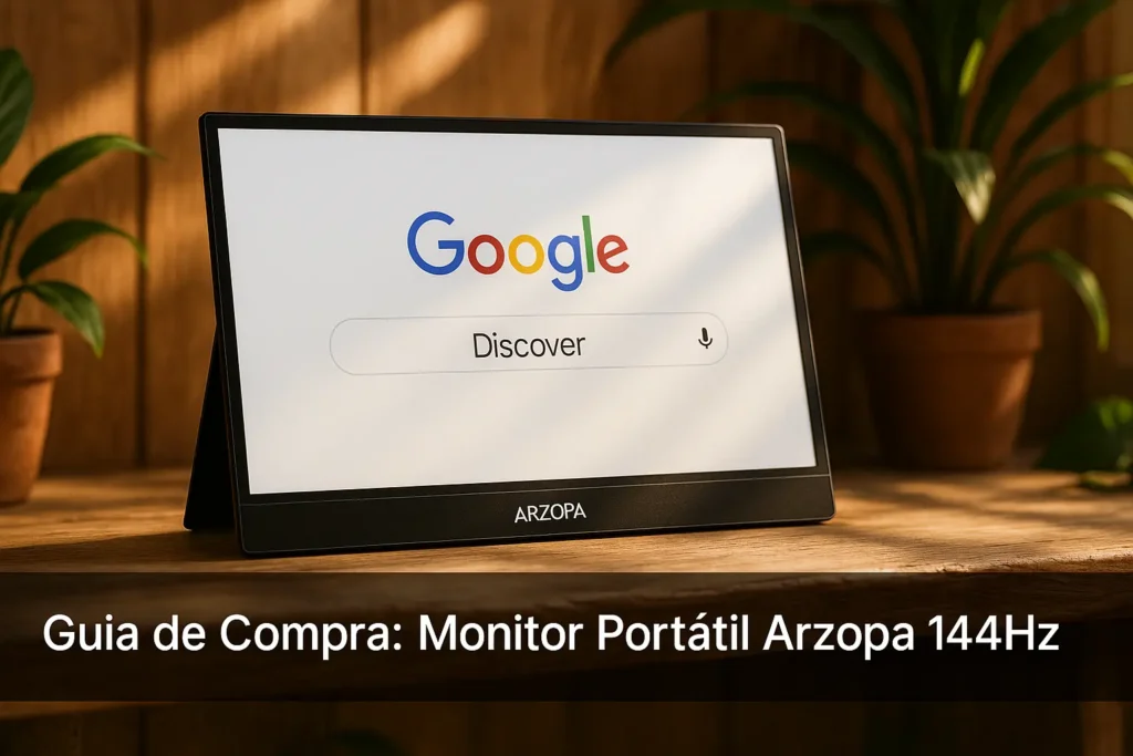 Nota máxima ★5: 5 monitores portáteis Arzopa 144Hz aprovados pelos usuários